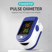 Thermomètre infrarouge numérique front corps thermomètres de fièvre sans contact ou oxymètre de pouls de doigt portable médical oxygène sanguin 5