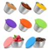 50/70ML Sauce Cup Reusable Salad Box for Lunch Box Picnic Travel Salad Condiment Containers with Lids Leak Dipping Sauce Cups 1