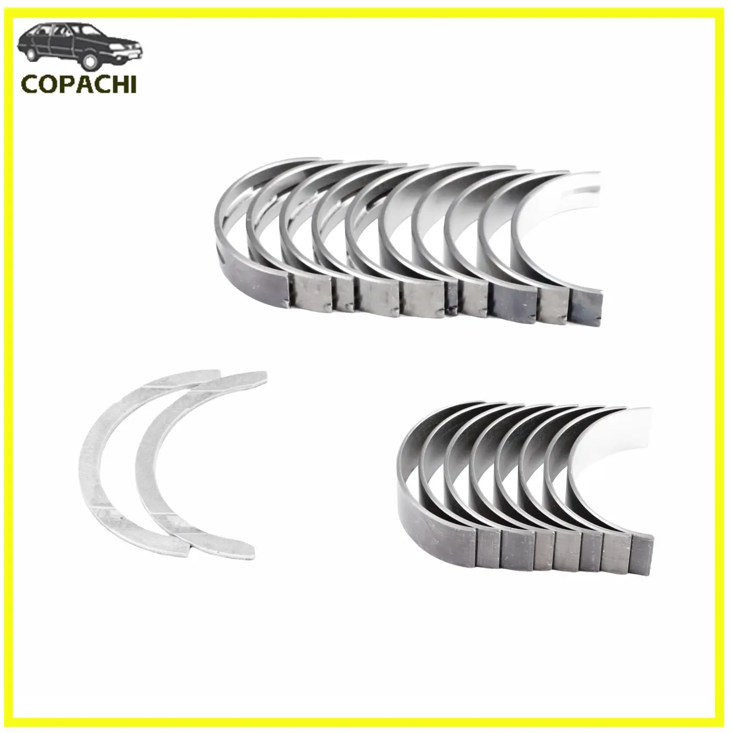 1set Con Rod & Crankshaft Main Bearing Set 06H198401D For Audi VW GTI Tiguan 2.0TFSI CAEB EA888 Engine Car Accessories Parts