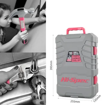 모바일 하드웨어 도구 상자 정리 캐리어, 미적 드릴 도구 상자 케이스, 채워진 도구 상자, 가정용 가구