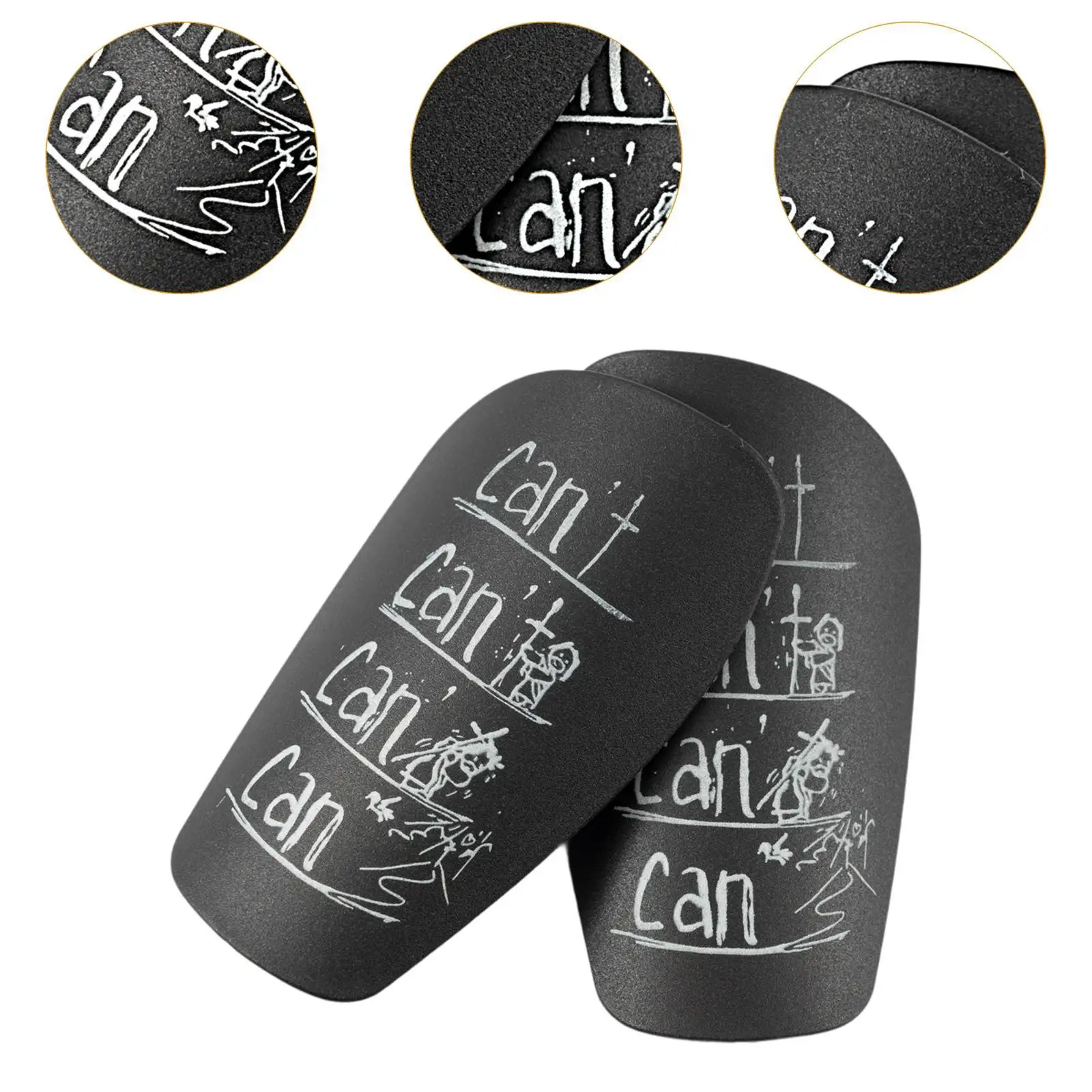 Mini Soccer Shin Guards Portable for All Ages Soccer Game Outdoor Sports Shock Absorbing Shin Protection Football Pads