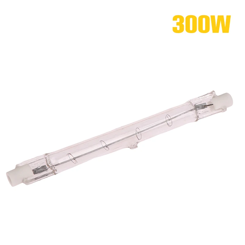 100W 150W 300W Halogen Lamp 118mm 78mm Double Ended Linear R7s