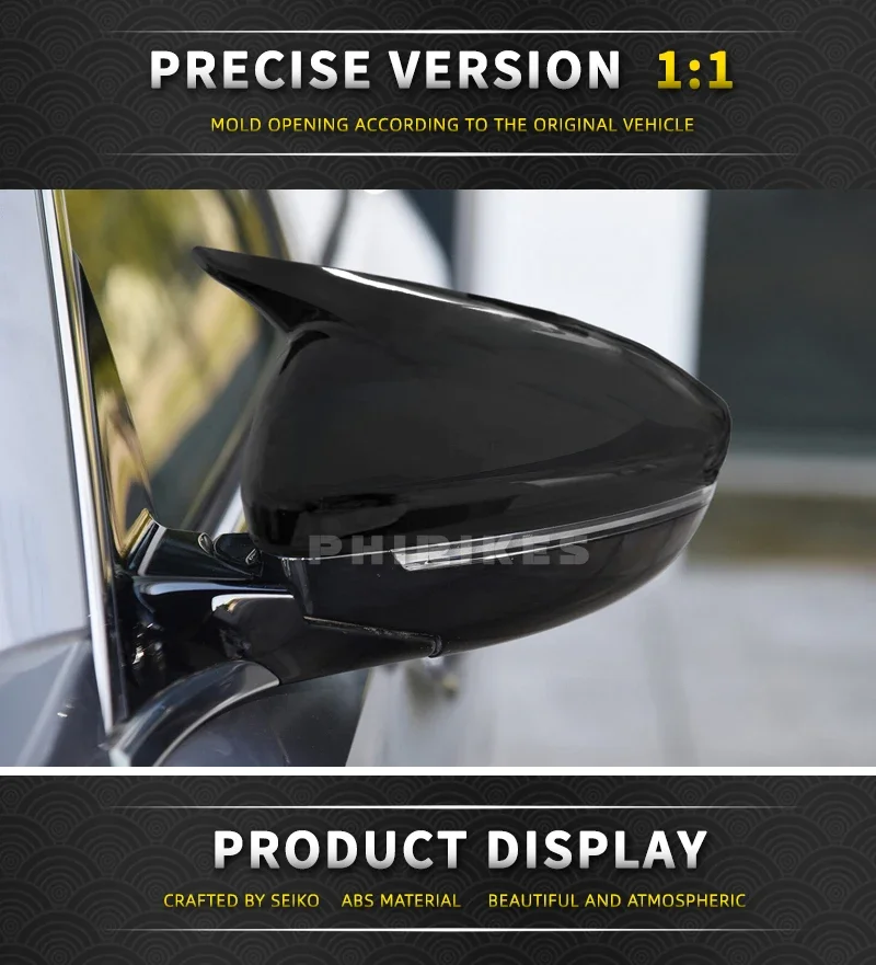 Couvercle De Rétroviseur Latéral En Fibre De Carbone, Noir, Pour KIT 208 2020-2023 KIT 308 2014-2020 508 2008