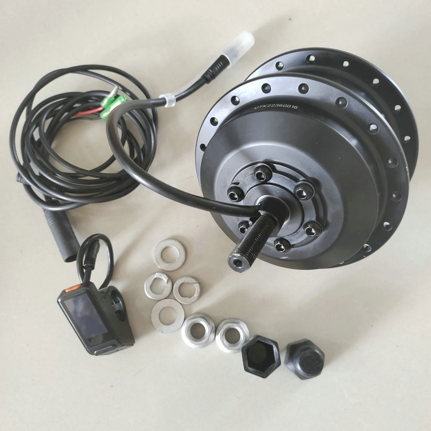 G250RY CA Integrated Spoke Hub Motor 36V250W has Controller Built in+PEDAL Speed Sensor+DISPLay