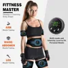 Abdominal Toning Belt EMS Muscle Stimulator Toner Waist Body Slimming Shaping Waist Arm Leg Massage Lose Weight Home Fitness 3