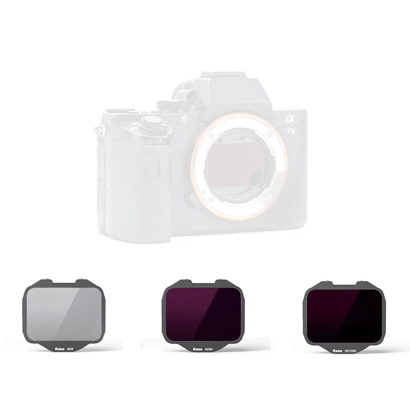 Kase Clip-In Filter 3 In 1 Kit For Sony Alpha Camera