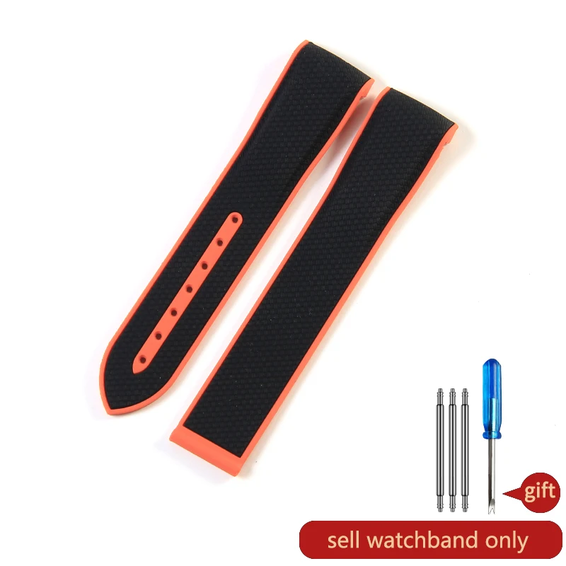 Omega Joint Swatch Planet Series Arc Interface Woven Silicone Black Gray Unisex Watchband - 20mm Rubber Strap Accessory