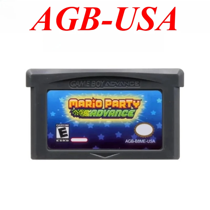 USA/EUR 32-Bit GBA Spielmodul Mario-Serie Videospielkonsolen-Karte Super Mario Bros ADVANCE Wario Land4 Golf Mario Kart – Detail 3