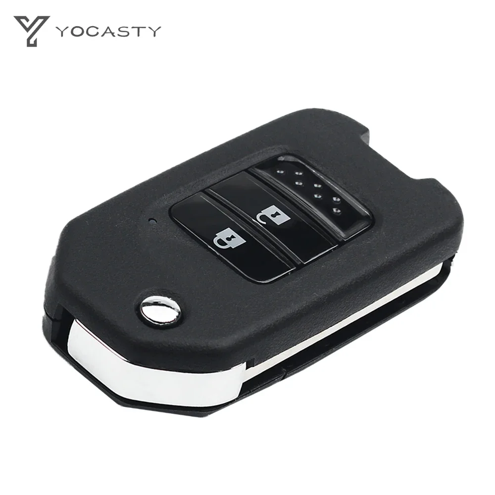 2/3 Button Flip Folding Remote Key Shell Case For Honda Accord Civic City CRV Jazz XR-V Vezel HR-V FRV A/G Blade key case car key shell car remote key car key key shell