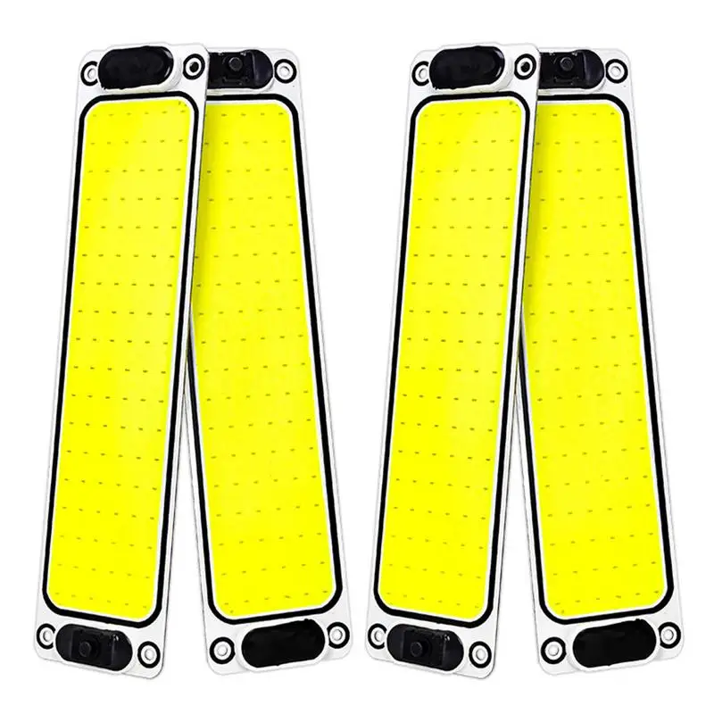 

2 LED Car Interior Lights 12-90V High-brightness Car Interior Reading Light 108 Beads Ultra-thin Cabin Roof Ceiling Lamp