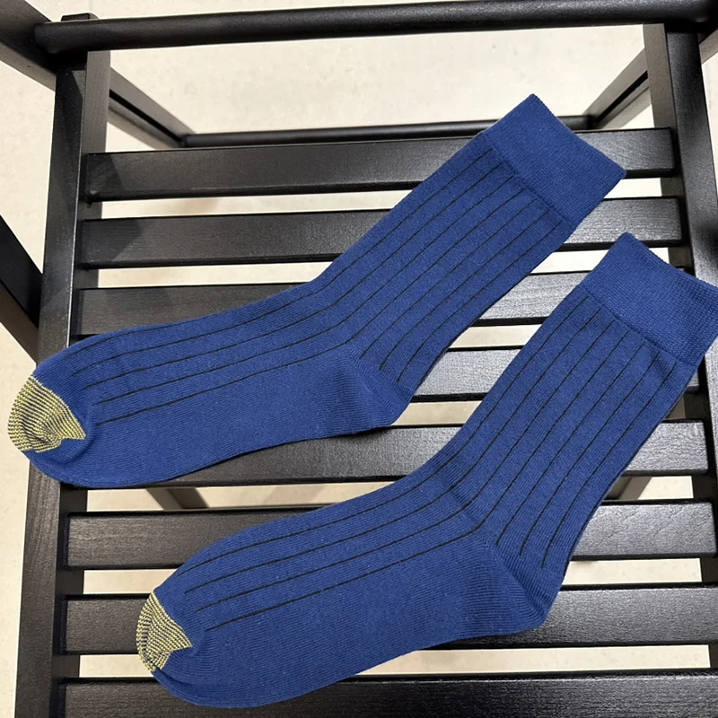 CLEVER-MENMODE 4-Paar Business-Herrensocken, sexy Baumwolle, formell, mittellang, weich, langlebig, lässig, schweißabsorbierend, atmungsaktiv, Herrensocken – Detail 5