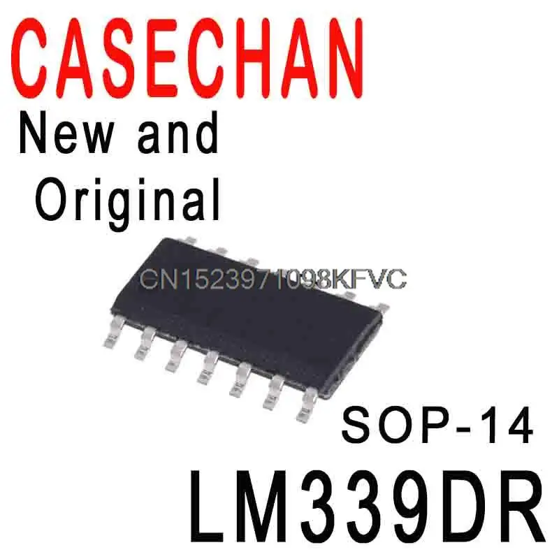 10PCS New and Original LM339 SOP14 SMD FourChannel HighPrecision