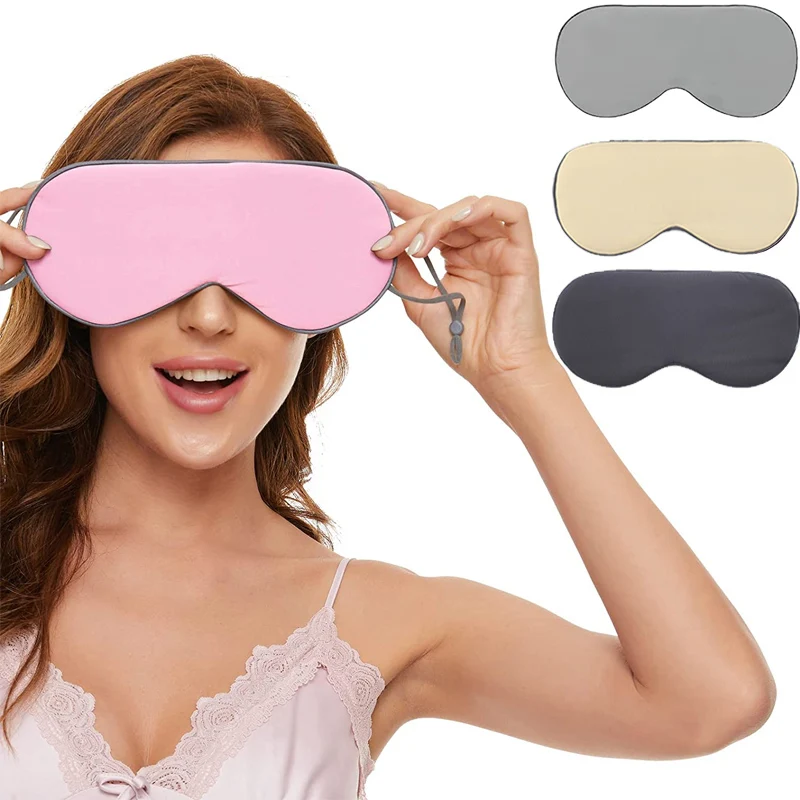 

Unisex Mesh Sleep Eye Mask Eyeshade Cover Shading Relief Eye Patch Double-sided Protable Breathable Blindfold for Women Men