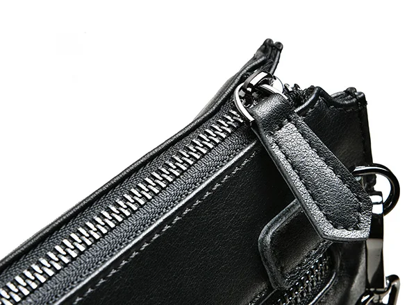 Nasva Herren Clutch aus echtem Leder mit Armband Retro Umschlag Tasche Top layer Rindsleder Handtasche Geldbörse Mode Clutch Tasche – Detail 18