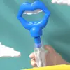 Easy Use 40 Hole Bubble Stick Lip Soap Blowing Children's Bubble Wand Bubble Tool Handheld Big Bubble Wands Outdoor Activity 3