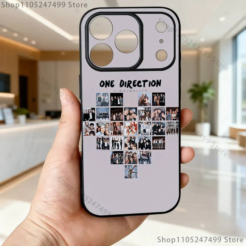 One Direction Band Protective Black Phone Case Cover