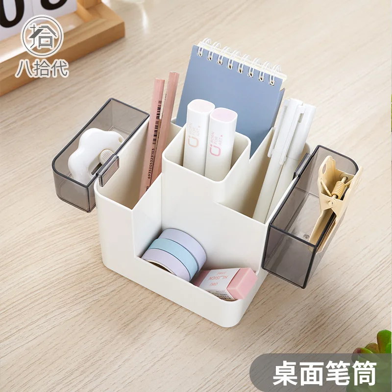 

Cosmetic pen barrel storage dust-proof ins eyebrow pencil lipstick cosmetic multifunctional storage box office stationery