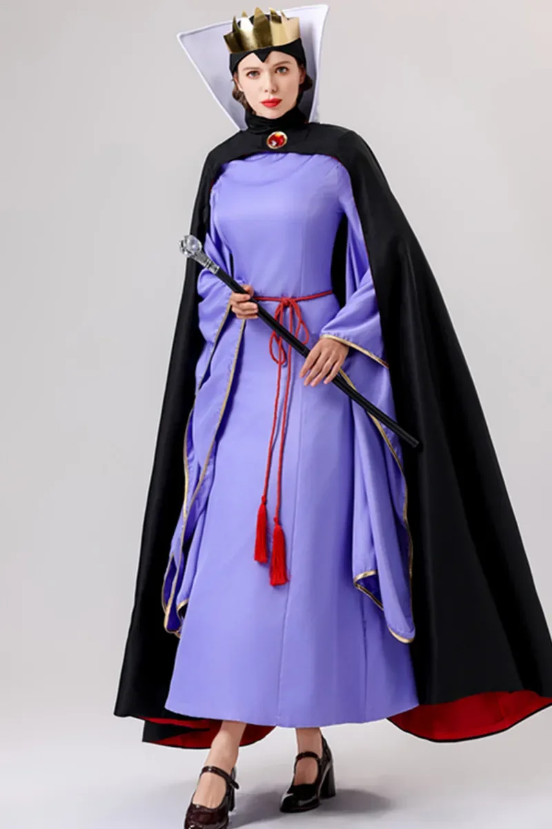 Strega Cattiva Biancaneve Vestito Regina Biancaneve Evil Queen