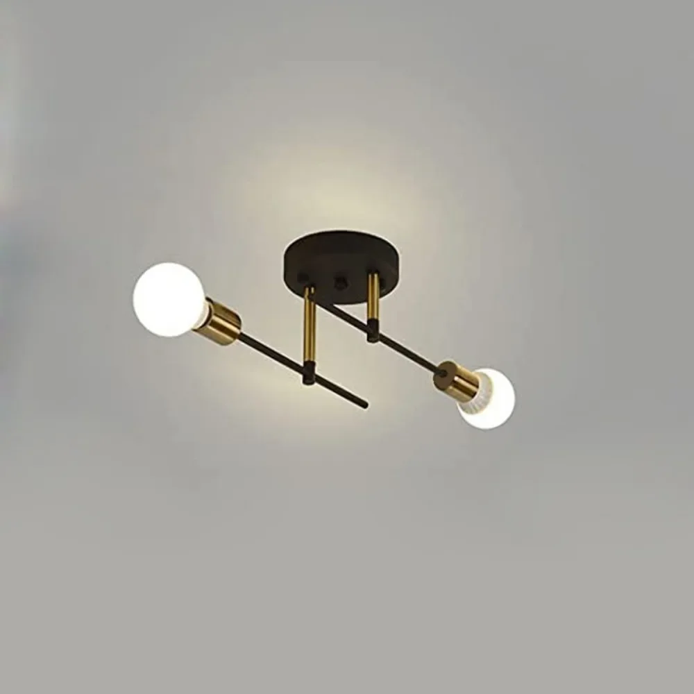 

Modern Ceiling Light E27 LED Minimalist Personality Living Room Chandelier Lamps Creative Warm Romantic Gold Bedroom Dining Room