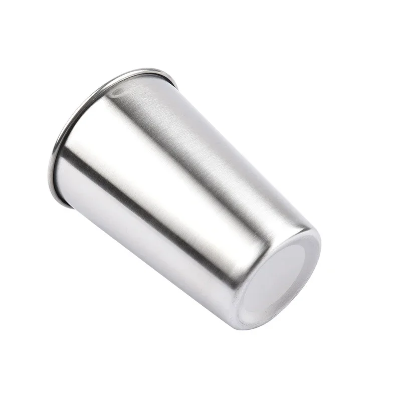 1PC Stainless Steel Metal Beer Cup Wine Cups Mini Glasses Kitchen Accessories For Portable Drinkware Set 30/70/180/320ML stainless steel cup