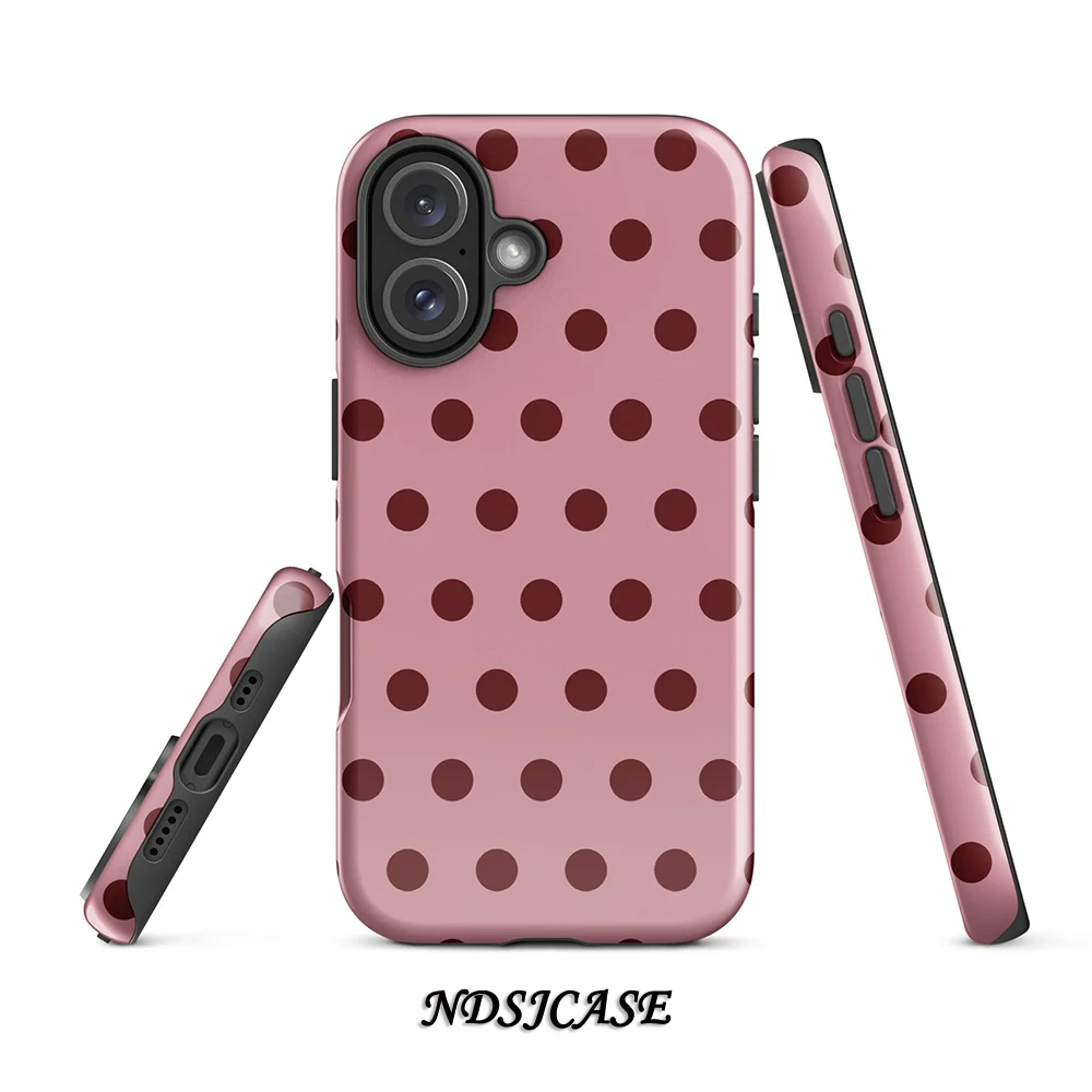 Plum Twilight Luxury Double-Layer Phone Case