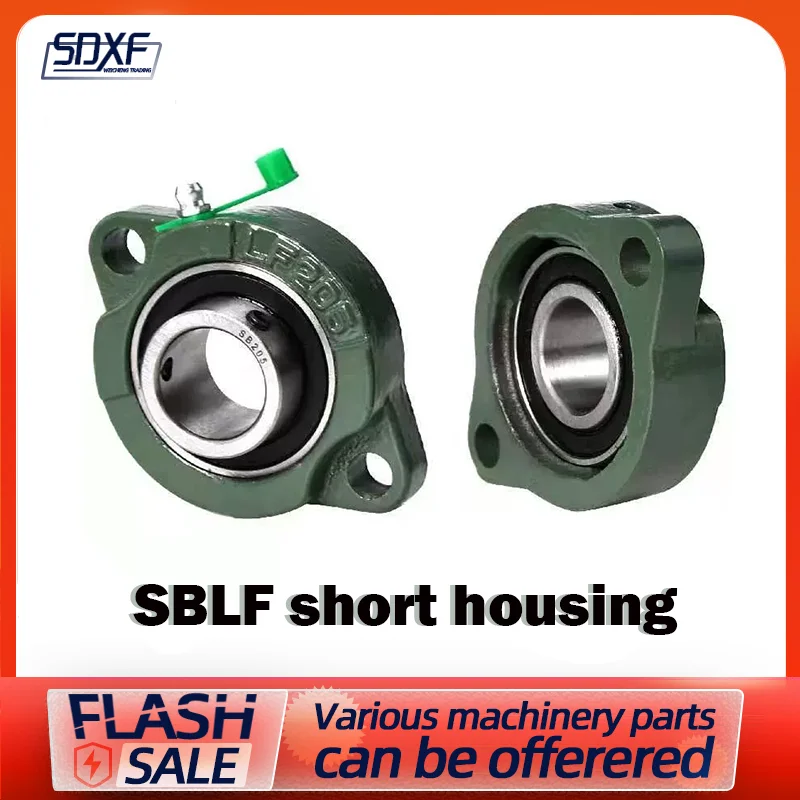 SB204 Outer Spherical Bearing 20x47x25mm - Single Piece Industrial Bearing