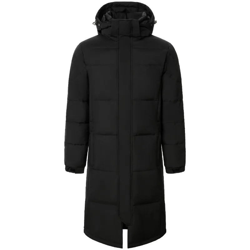 Men Down Jacket Winter Hooded Parka
