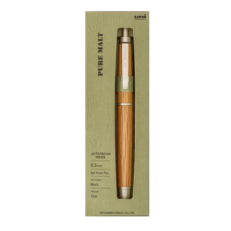 Mitsubishi  Pure Malt  Ballpoint Pen in 0.7mm Black Refill - Art&Stationery