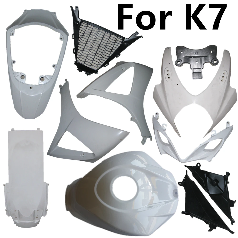 Unpainted Plastic Motorcycle Fairing Kit for Suzuki GSXR1000 K7 2007 2008