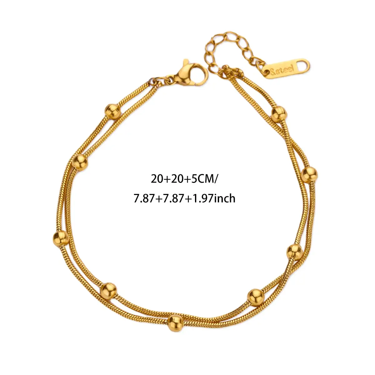 Gold Ankara Women Leg Ankle Jewelry