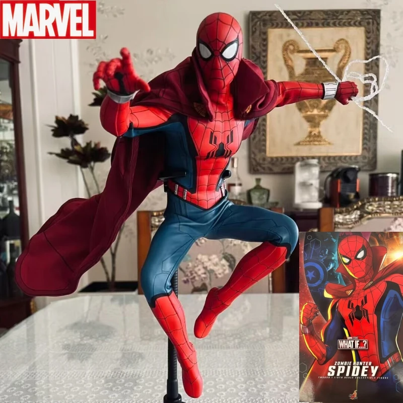 

Оригинальные игрушки Hottoys Tms058 1/6 Marvel Человек-паук зомби Хантер экшн-фигурка игрушка подарок коллекция моделей хобби искусственные игрушки подарок