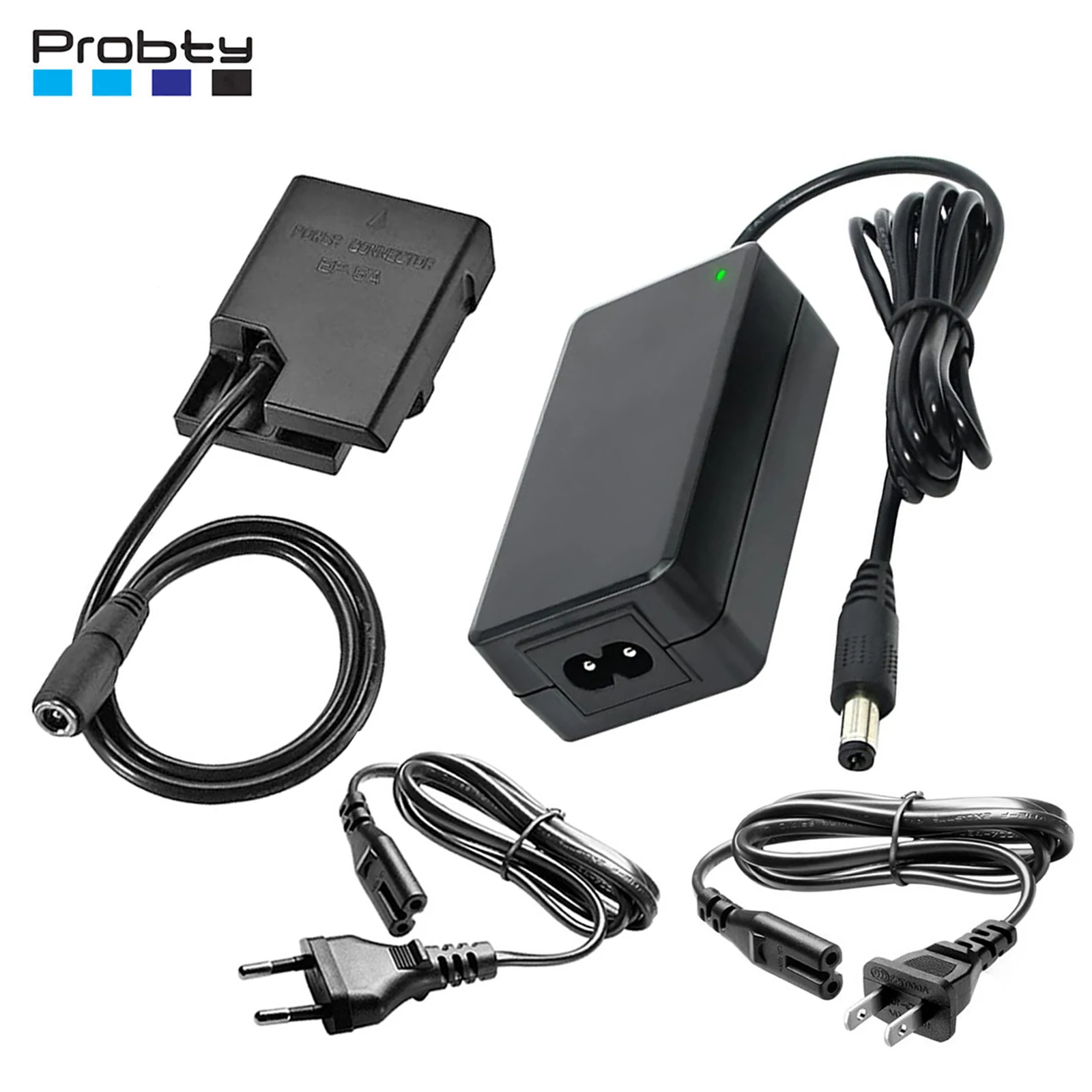 Adaptador De CA Y Acoplador Para Batería EN-EL14 - Reemplazo Externo, Compatible Con Nikon D5100, D5200, D5300, Etc.