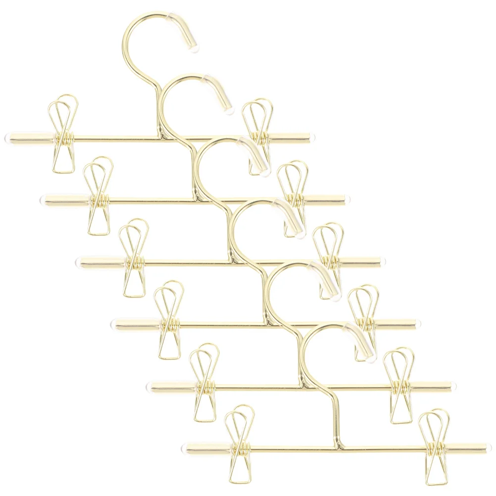 

Hangers Clothes Mini Hanger Rack Clothing Garment House Dress Metal Baby Storage Miniature Wardrobe Tiny Ornaments Coat Closet