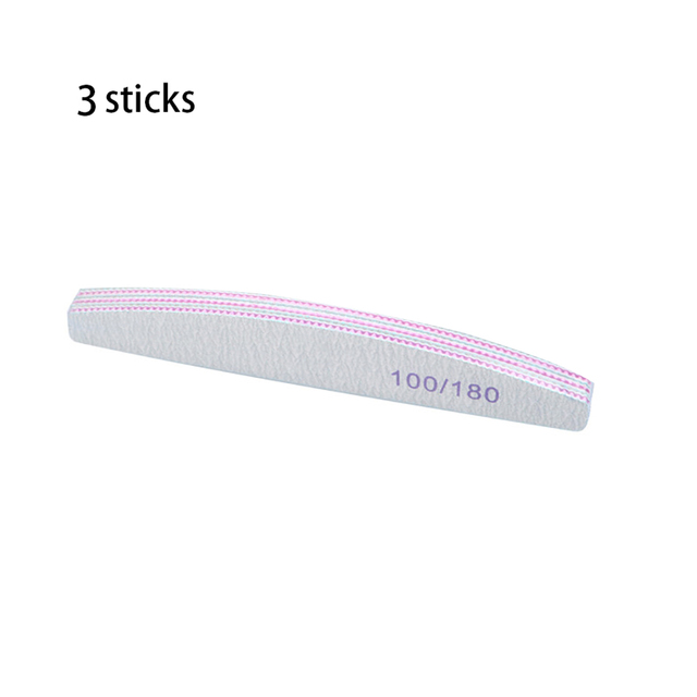 File 100 To 180 Manufacturers Buffs Lime-sand Nail Files 100x180 For Manicure Tools Professional Filer Touch Nail Remove