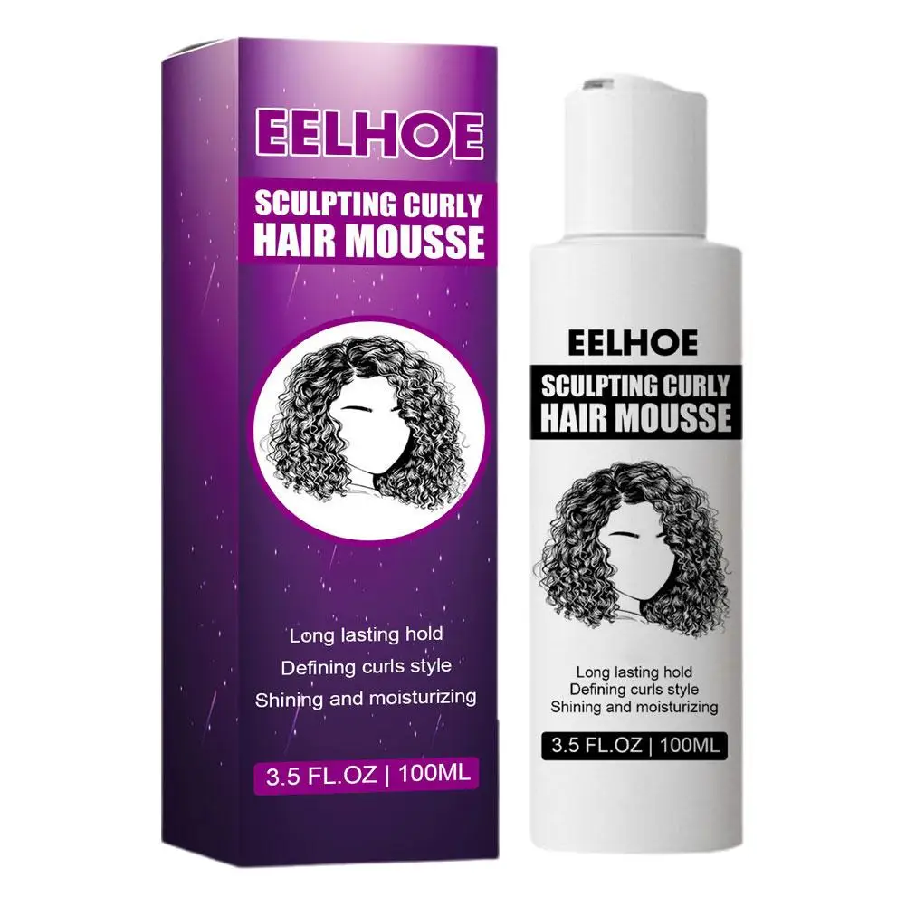 Description Picture 5 of itemEelhoe Curl Enhancers Styling Elastin Anti-frizz Curly Curling Agent Hair Moisturizing Styling Hair Beauty Repair Care 100m A2n1