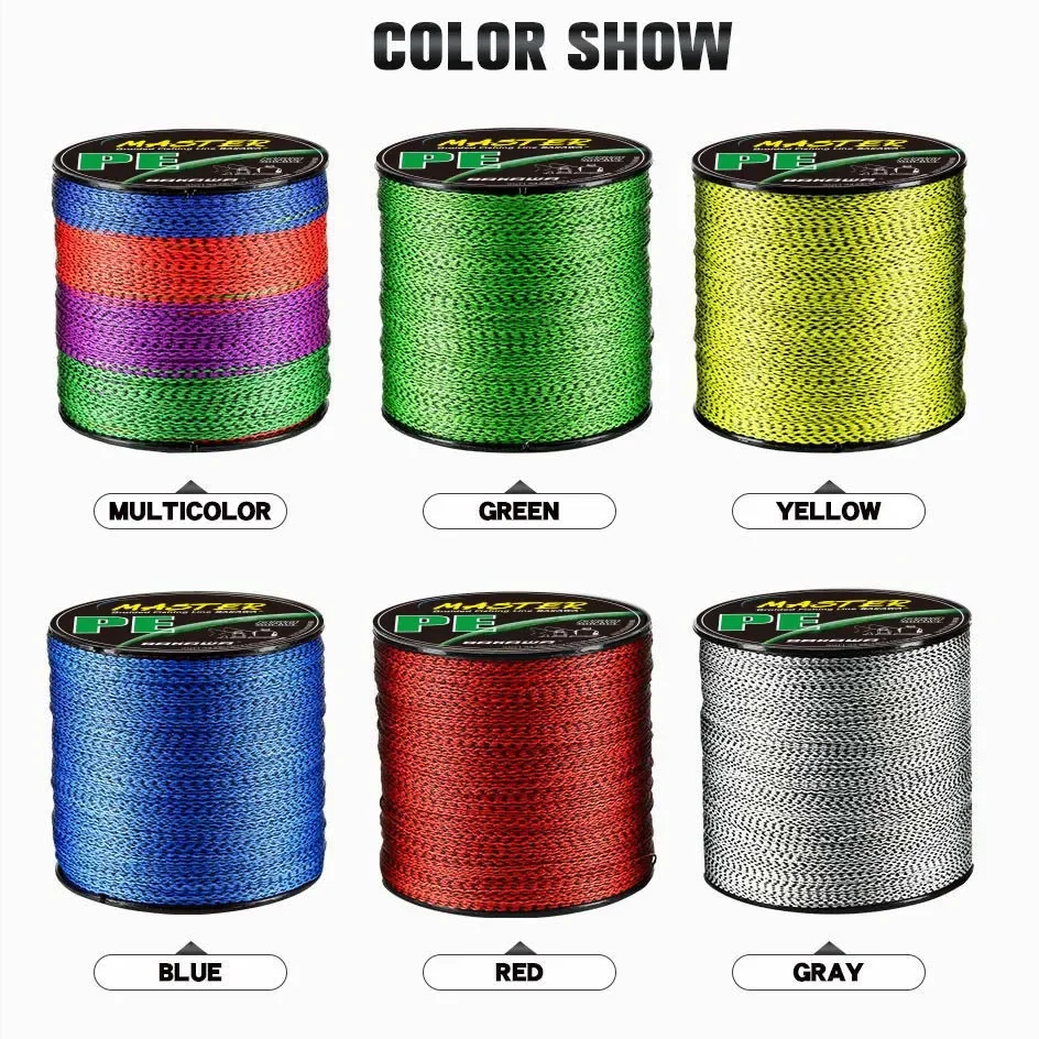 BAKAWA X8 Speckled Seawater PE Braided Fishing Line 500M 30M 100M 8 Strand Japan Multifilament