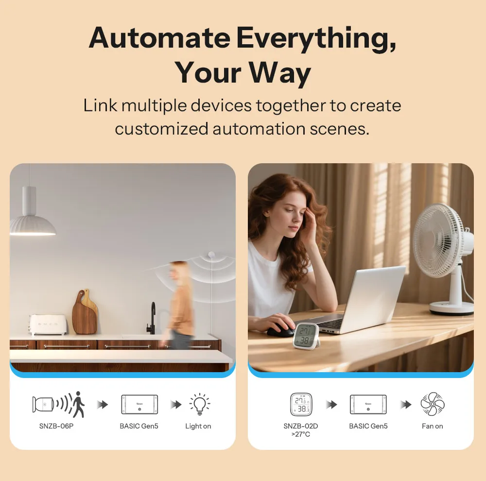 SONOFF 베이직 Gen5 매터 오버 WiFi 스마트 스위치 BASIC-1GS DIY 스위치 스마트 홈 타이머 스위치 모듈 Alexa Homekit과 호환