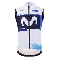 New Movistar Summer Night Riding Jersey Specific Windproof and Waterproof Charging Vest, Highway Mountain Specific Unisex 1