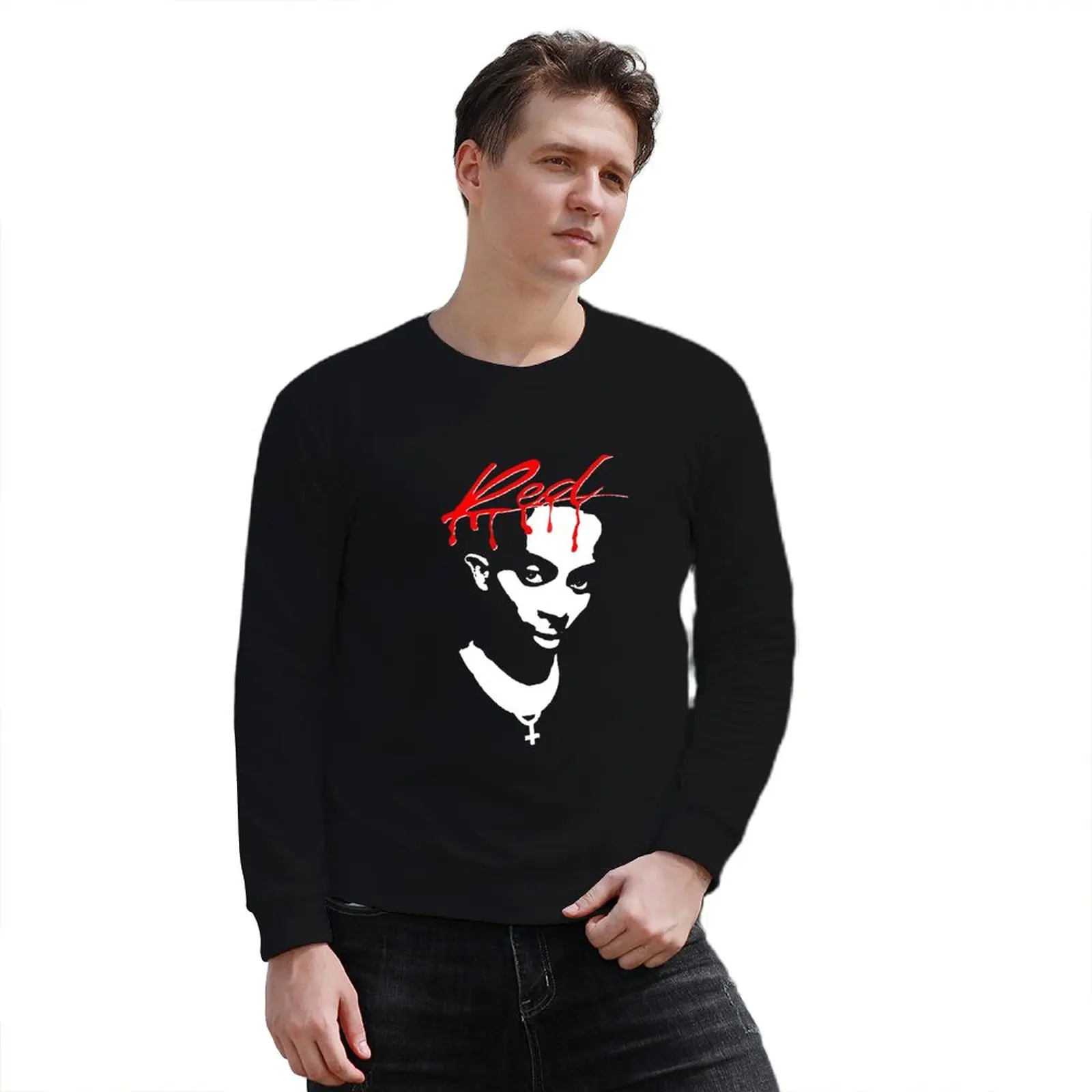 New Whole Lotta Red, Carti Sweatshirt streetwear men aesthetic clothing men clothes male clothes sweatshirt