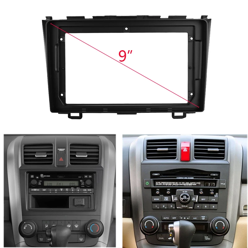 ȥ CRV CR-V 2007 2008 2009 2010 2011 2012   ٸ, ڵ  ׷  г ġ, Ʈ Ʈ  ŰƮ, 2 Din