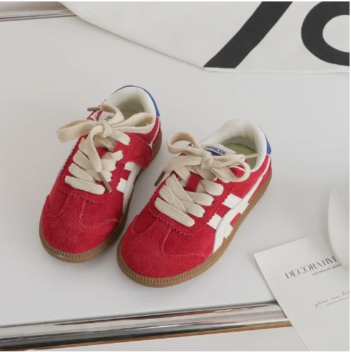 Children's Casual Shoes Boys and Girls Sports Series Canvas Children's Board Autumn Niche Shoes