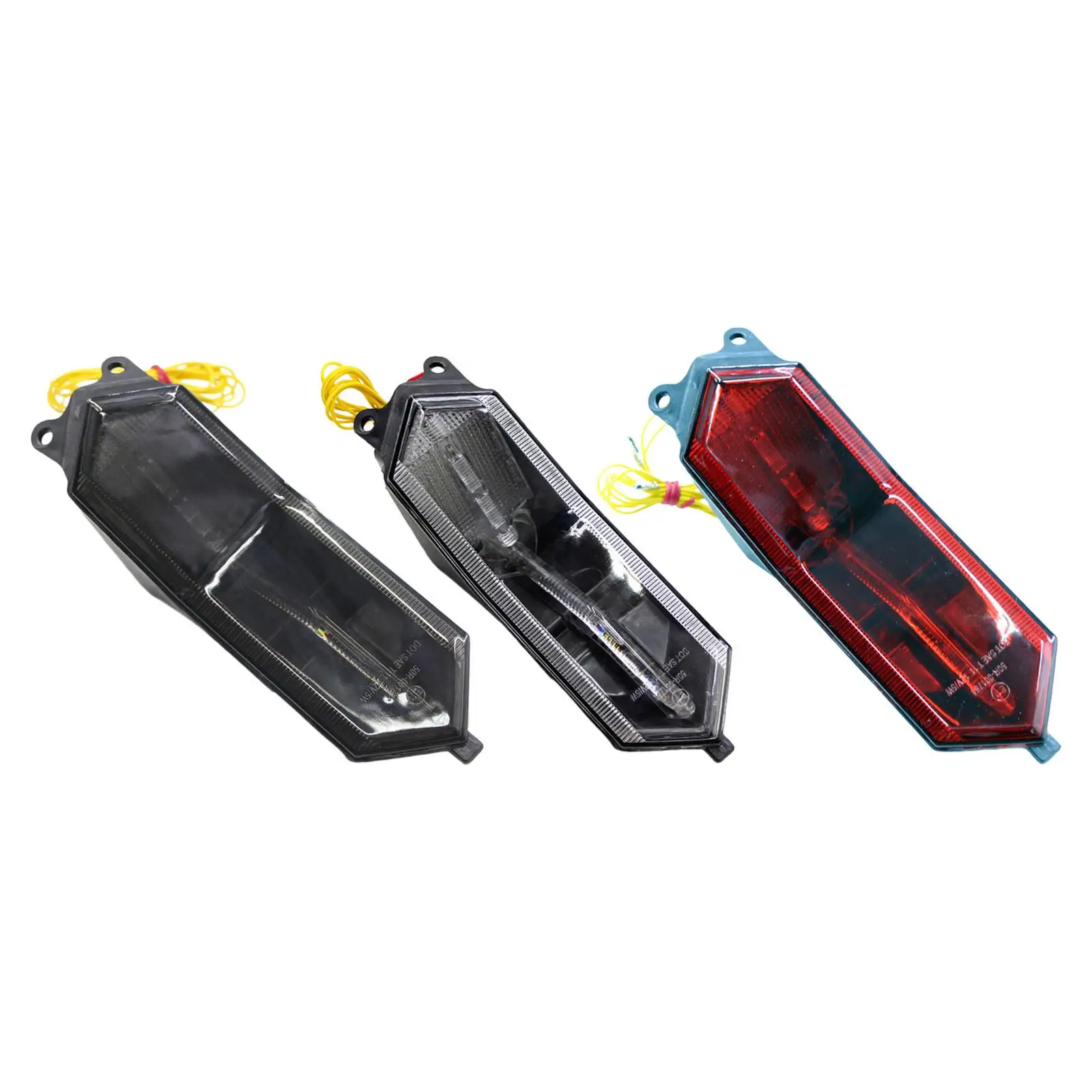 오토바이 미등 LED 수리 부품 조립, 쉬운 설치, 오토바이 액세서리, Yzfr1 용 브레이크 방향 지시등