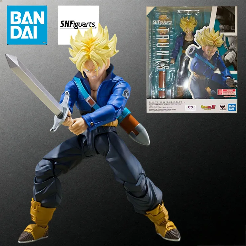반다이 오리지널 모델 키트 S.H.Figuarts 드래곤 볼 Z 크릴린& 피콜로 애니메이션 액션 피규어 모델 장난감 소년을 위한 모델 선물