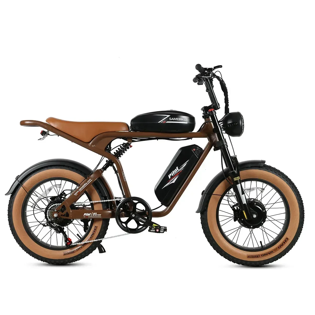 SAMEBIKE M20-II M20-III 2000W 48V 32Ah Max Speed 60km/h 20inch Tire Rang 220km Electric Bike LCD Display