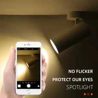 Led SpotLight 220V Spot light COB Ceiling Spots Lamp Led Downlight Foldable Fixture Track Light Indoor Lighting For Kitchen Home 2