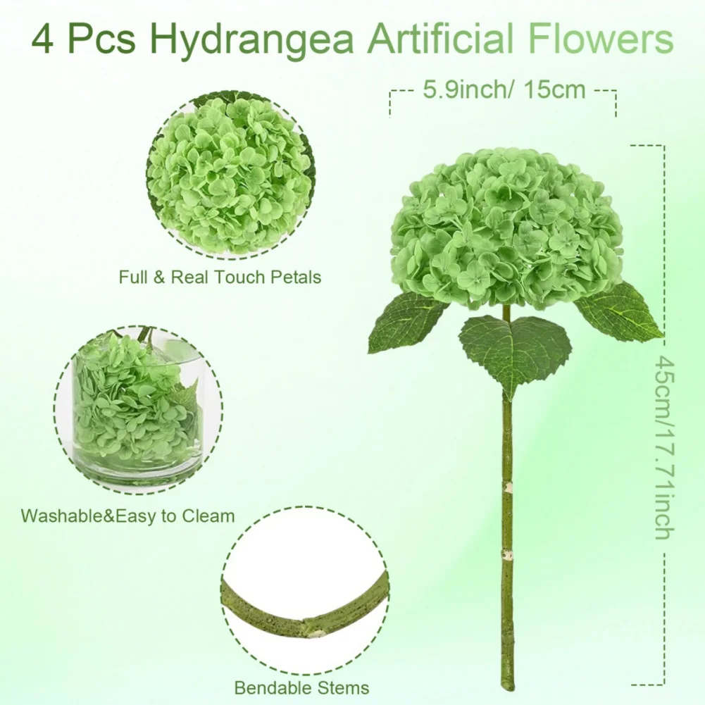 Artificial Hydrangea Bouquet 5