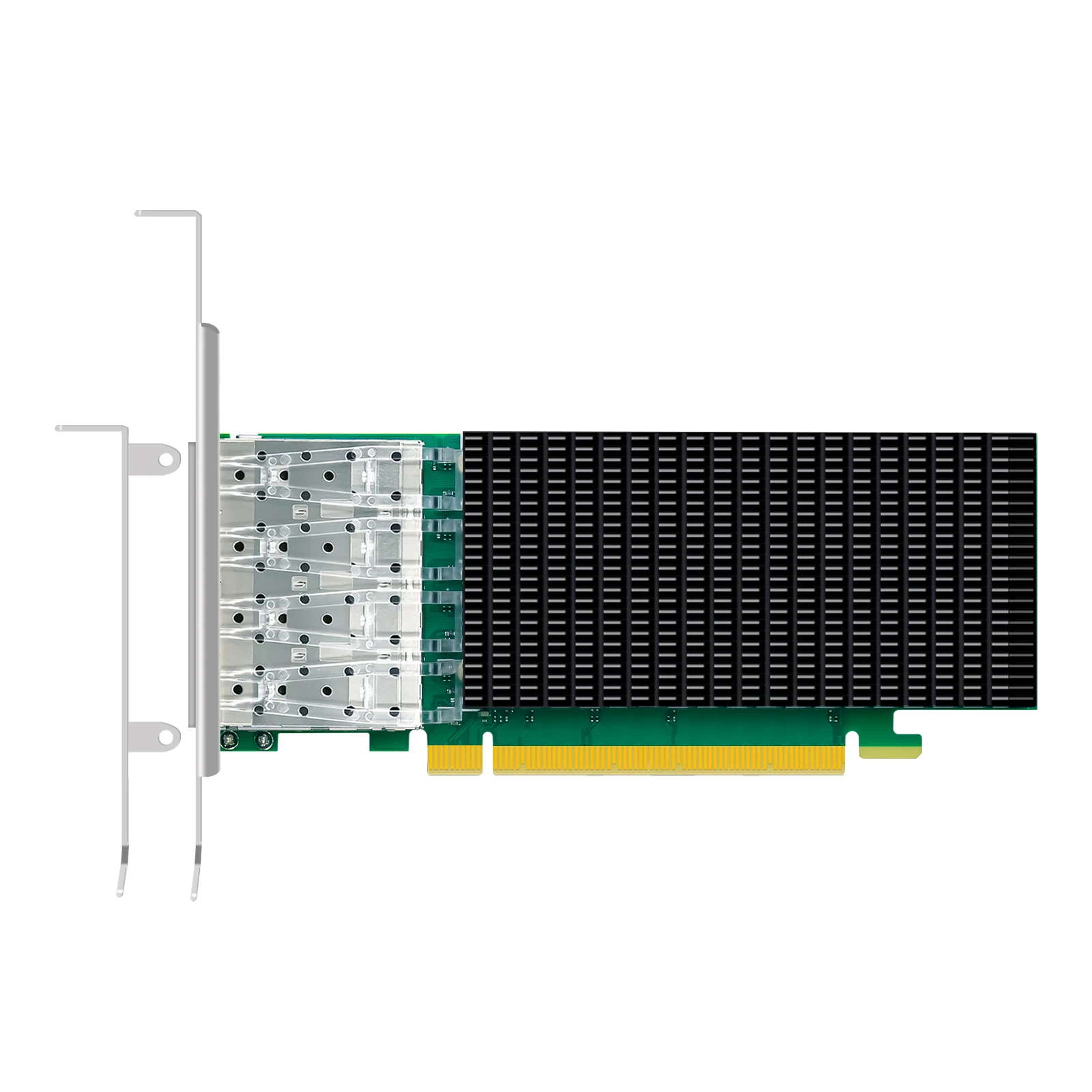 인텔 E810-CAM1 컨트롤러가 탑재된 4포트 25G SFP28 이더넷 네트워크 카드, PCIE 4.0 X16 인터페이스