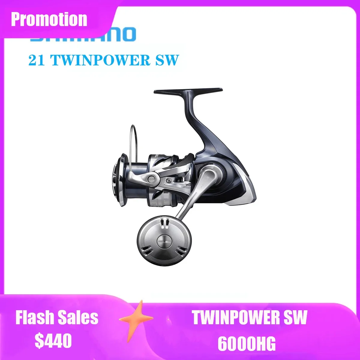 

Спиннинговые Рыболовные катушки SHIMANO TWINPOWER SW, 2021 г., оригинальные, для морской рыбалки, сделано в Японии