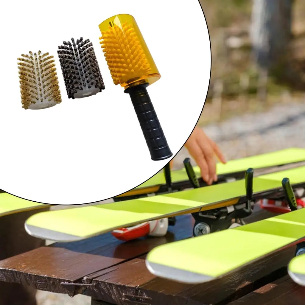 Professional Ski & Snowboard Wax Brush Kit 2