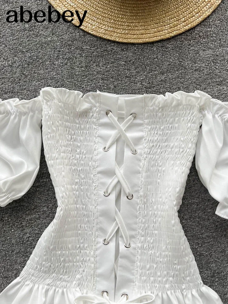 Girls Short Sleeve Tops 2022 Women Fashion New Sexy Short Crop Holiday Solid Color Casual Blouse L861
